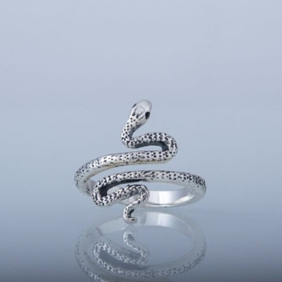 💎Unique Trendy Snake Finger Rings for Women/Man, INDN8425 - Picture 5 of 9